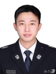 본문 이미지 - 홍천소방서 팔봉119안전센터 소속 김범중 소방교.(홍천소방서 제공, 재판매 및 DB금지)