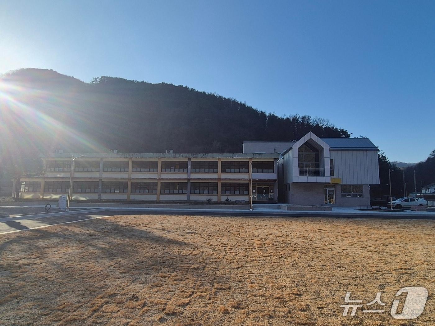 본문 이미지 - 강원 삼척 노곡면 하월산리 옛 노곡분교 부지.(삼척시 제공, 재판매 및 DB 금지) 2026.2.2/뉴스1