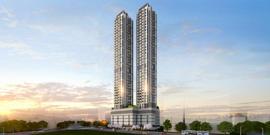 본문 이미지 -  '경남아너스빌 시그니처' 조감도(삼환기업 제공) 뉴스1 ⓒ News1