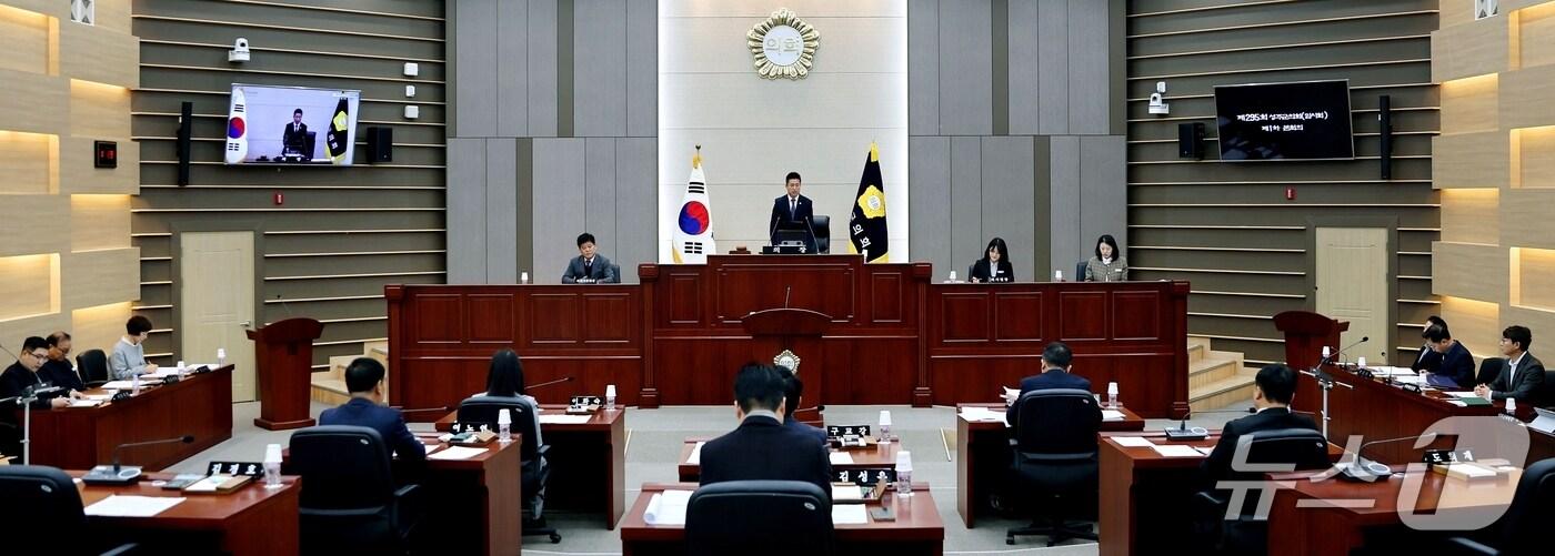 본문 이미지 - 성주군의회 임시회 전경(성주군의회 제공. 재판매 및 DB금지)/뉴스1