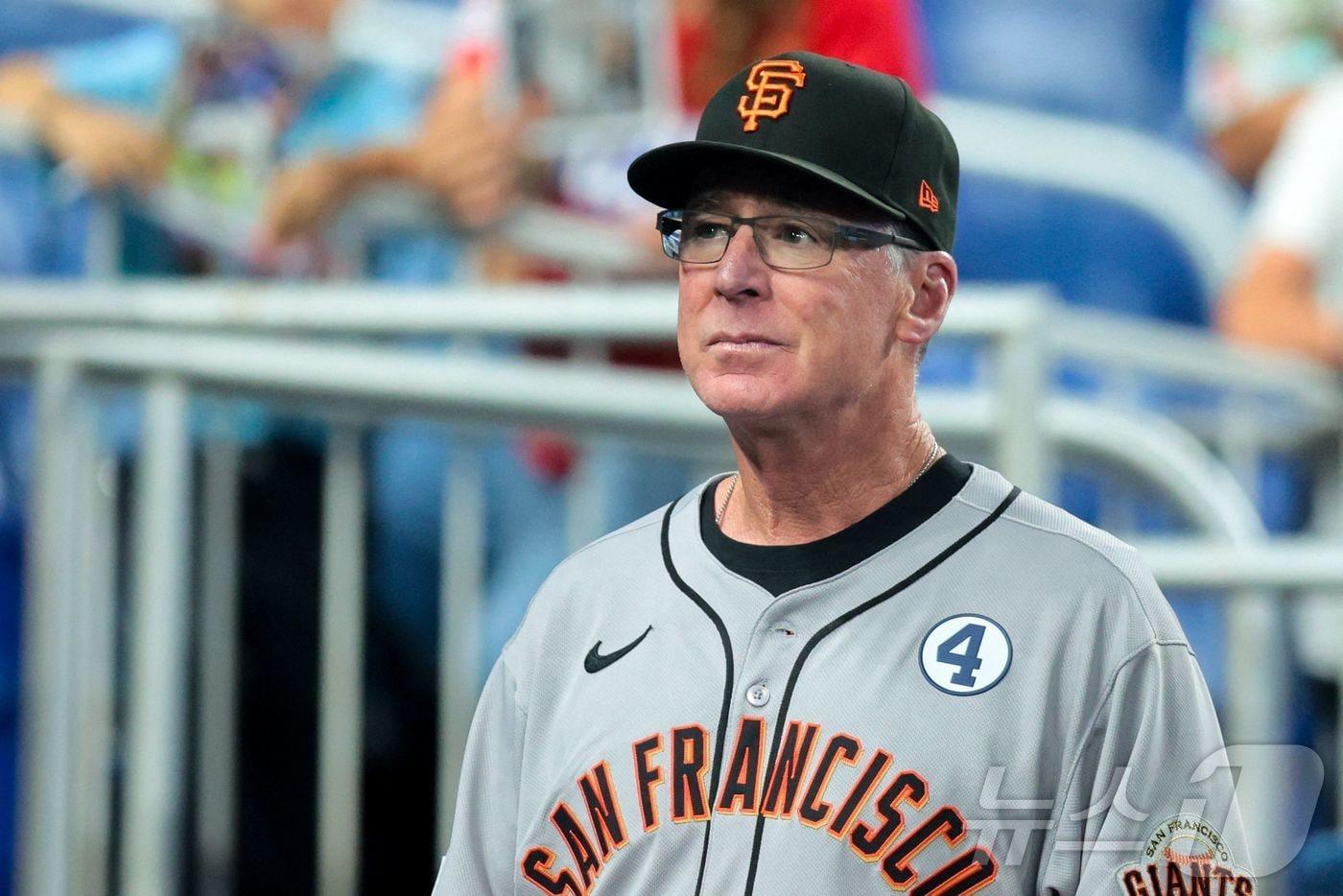 본문 이미지 - 밥 멜빈 전 샌프란시스코 자이언츠 감독. ⓒ AFP=뉴스1