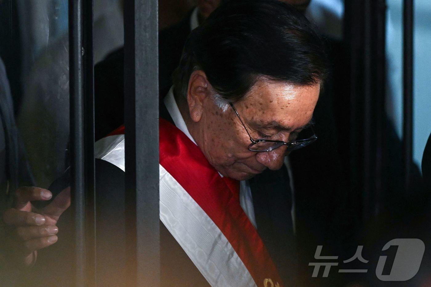 본문 이미지 - 호세 마리아 발카사르 페루 임시대통령. 2026.02.18 ⓒ AFP=뉴스1