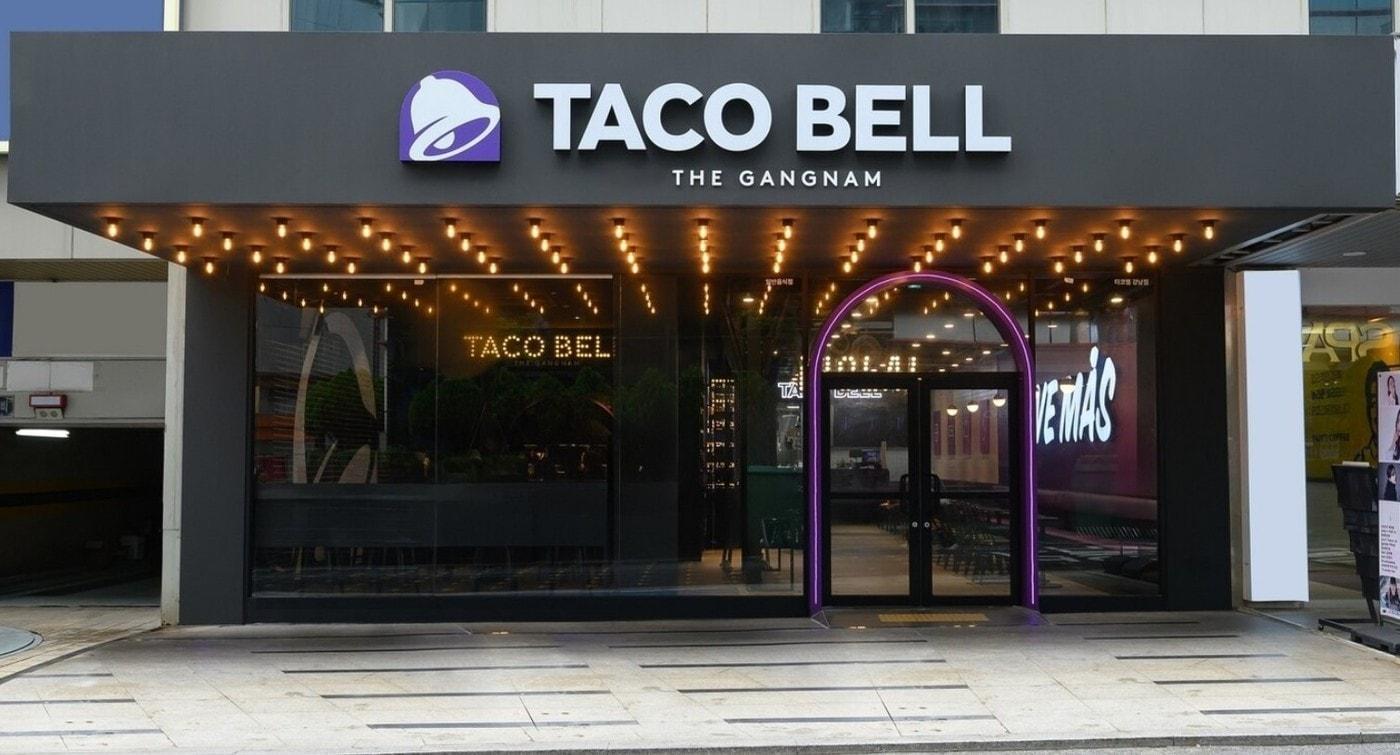 본문 이미지 - '타코벨 더강남' 매장 전경.(타코벨코리아 제공)