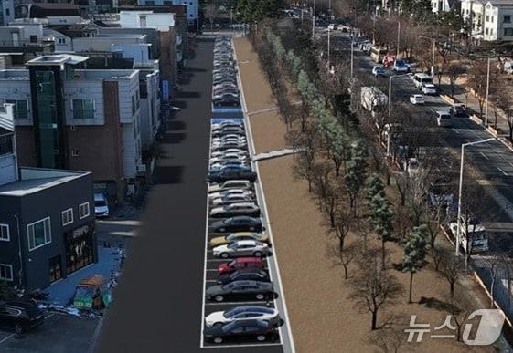 본문 이미지 - 강원 원주시의 '단관지구 공영주차장 조성사업' 조감도. (원주시 제공. 재판매 및 DB금지) 2026.2.20/뉴스1