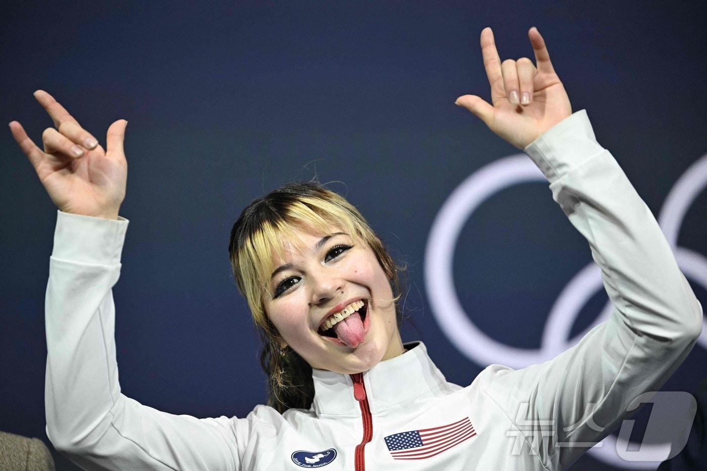 본문 이미지 - 미국 여자 피겨 싱글 알리사 리우 ⓒ AFP=뉴스1