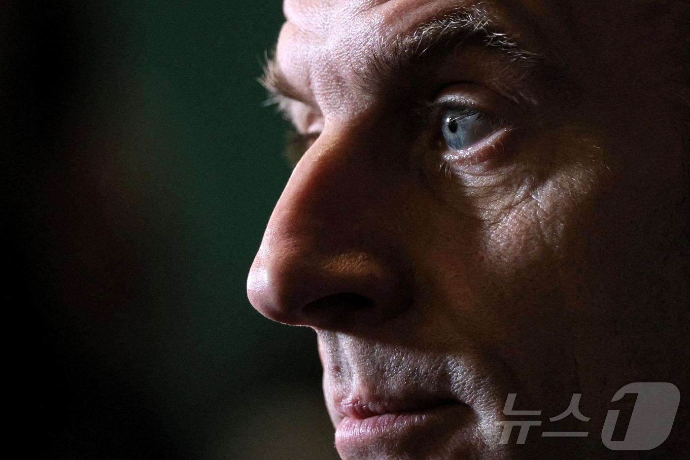 본문 이미지 - 에마뉘엘 마크롱 프랑스 대통령이 21일(현지시간) 파리에서 열린 농업박람회에 참석해 발언하고 있다. 2026.2.21 ⓒ AFP=뉴스1