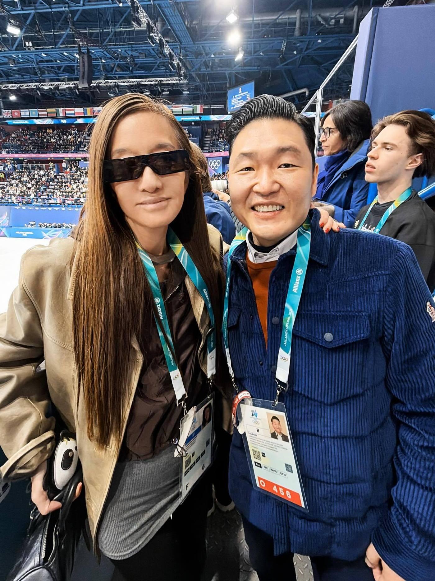 본문 이미지 - 베라 왕과 싸이(베라 왕 SNS)