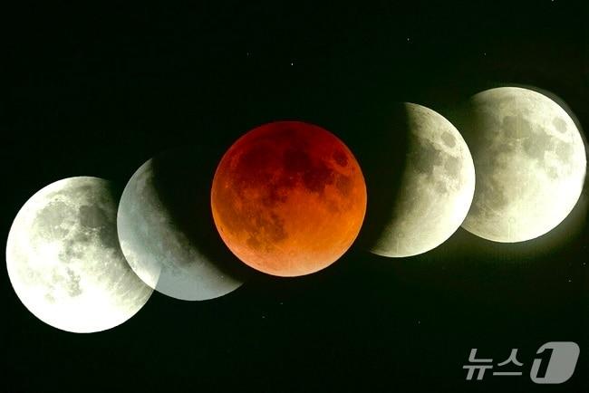 본문 이미지 - 개기월식.(과천시 제공)