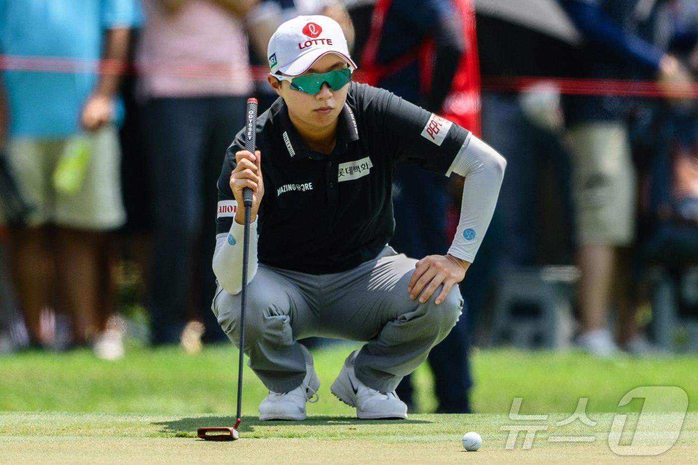 본문 이미지 - LPGA 투어 김효주. ⓒ AFP=뉴스1