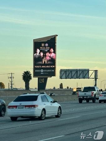 LAFC와 인터 마이애미 경기 포스터 ⓒ 뉴스1 윤슬빈 관광전문기자