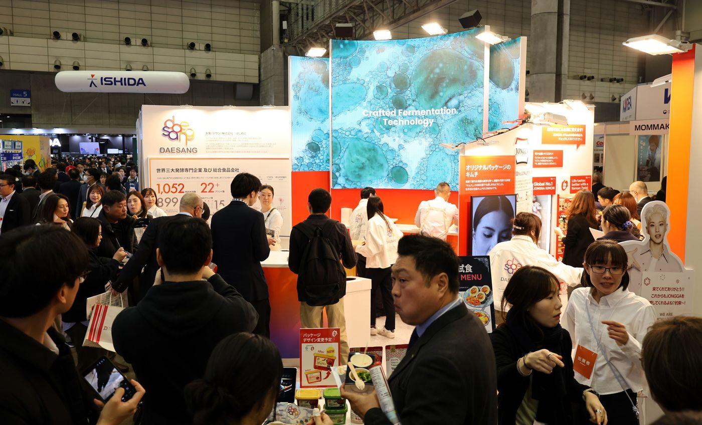 본문 이미지 - 대상이 '슈퍼마켓 트레이드 쇼 2026'에 마련한 홍보 부스.(대상 제공)