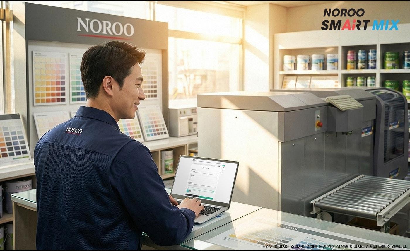 본문 이미지 - 노루 스마트 믹스 (노루페인트 제공)