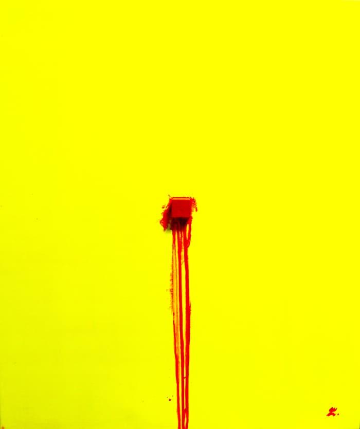 본문 이미지 - 윤송이 개인전 '쉬프트'(SHIFT) Drip, 2012, Acrylic and mixed media on canvas, 72.7 x 60.6 cm