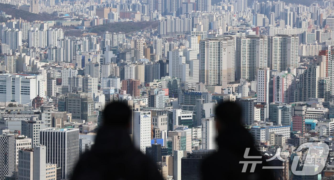 본문 이미지 - 서울시내 아파트 단지 모습. 2026.2.23 ⓒ 뉴스1 오대일 기자