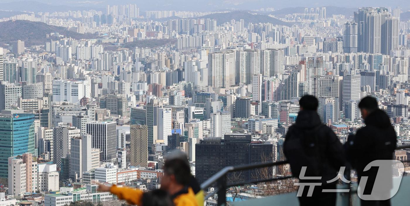 본문 이미지 -  서울시내 아파트 단지 모습. 2026.2.23 ⓒ 뉴스1 오대일 기자