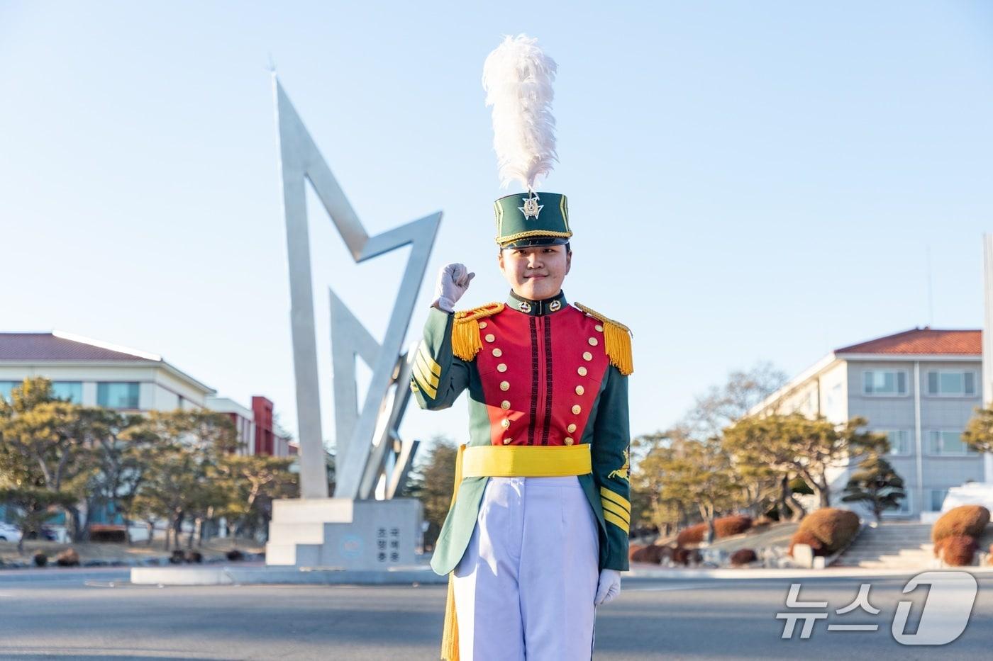 본문 이미지 - 안성심 육군 3사관학교 생도. (육군 제공)