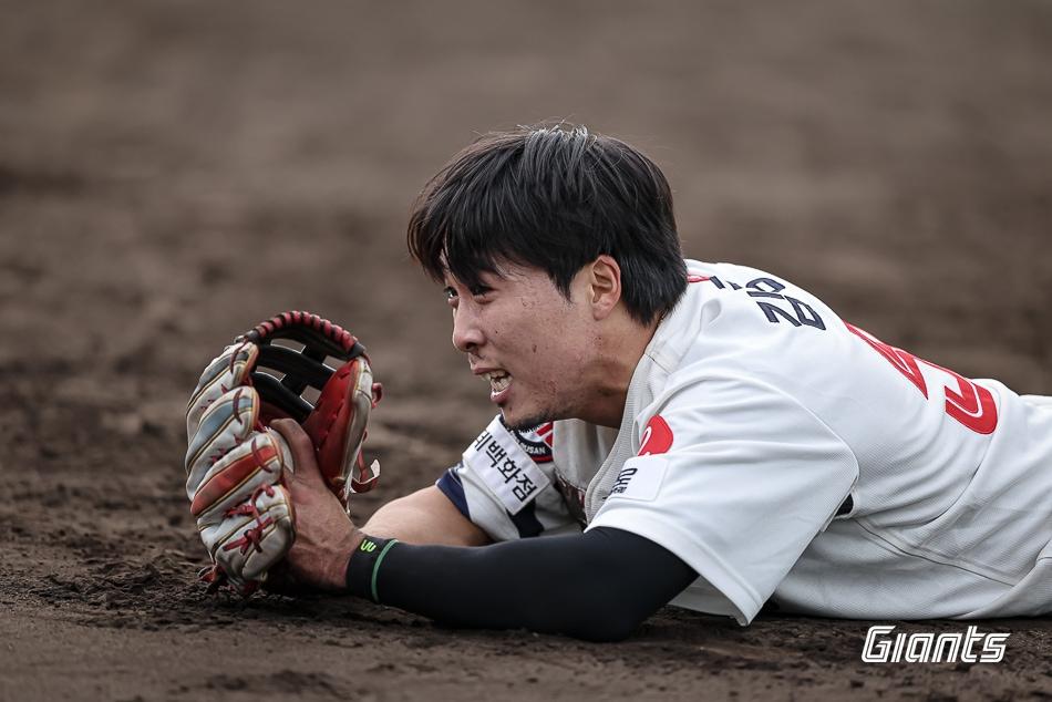본문 이미지 - 롯데 자이언츠 김동혁. (롯데 자이언츠 제공)