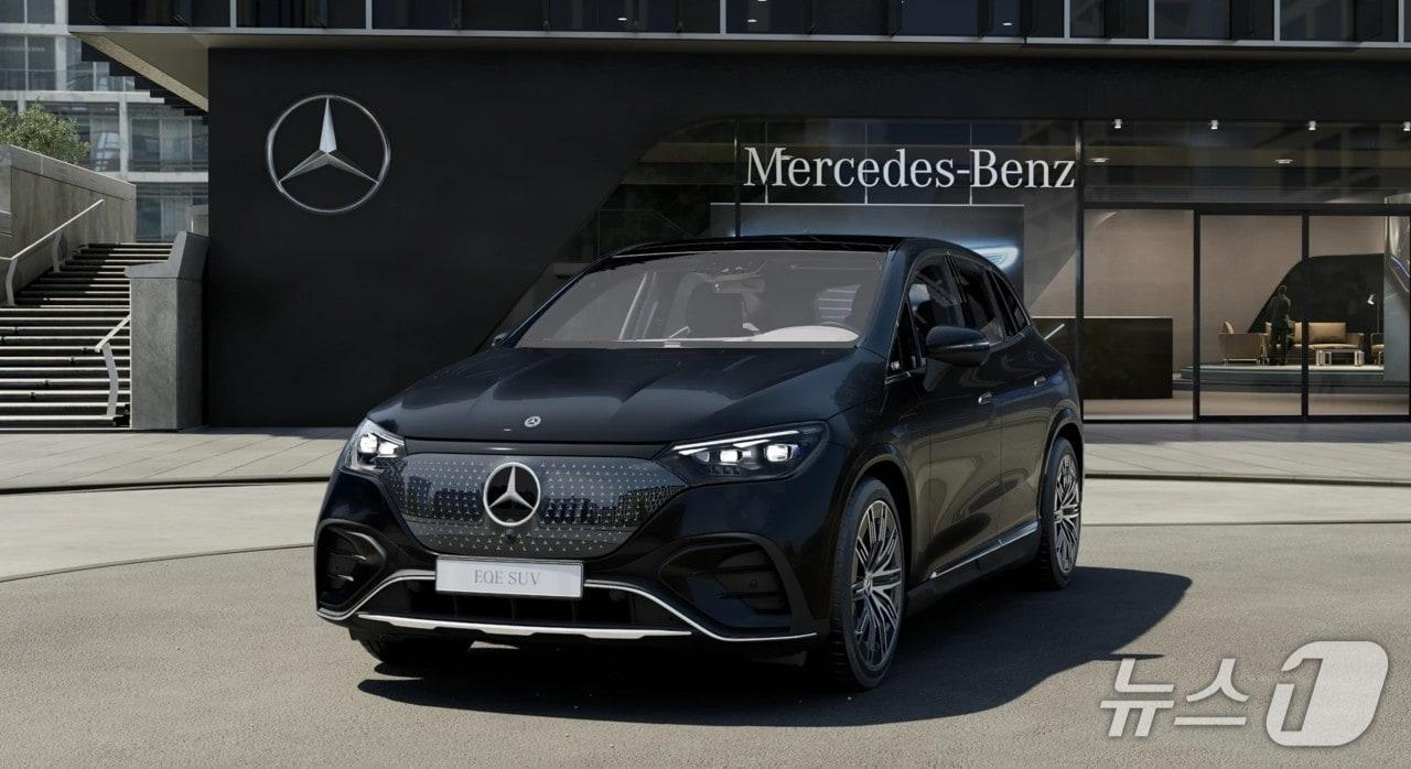 본문 이미지 - 메르세데스-벤츠 EQE 350+ SUV(메르세데스-벤츠 코리아 제공)