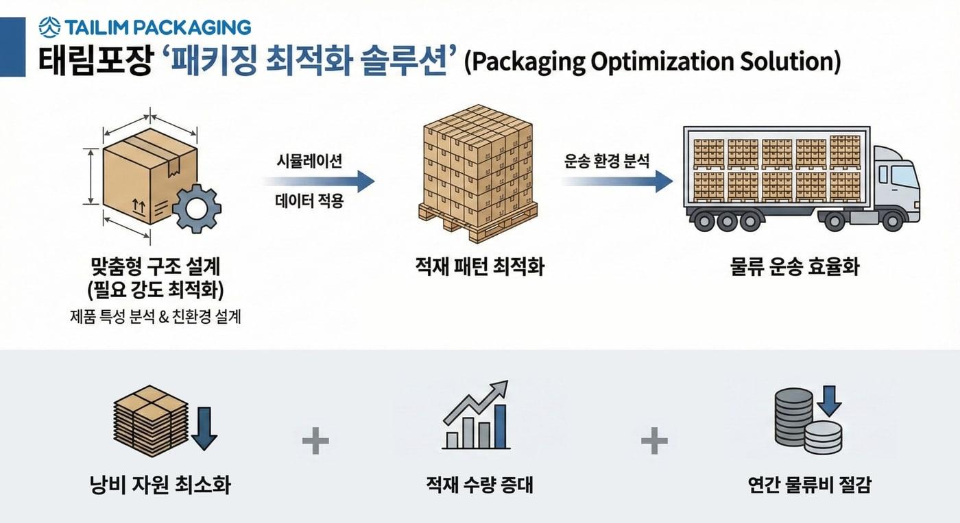 본문 이미지 - 태림포장 패키징 최적화 솔루션 (글로벌세아 제공)
