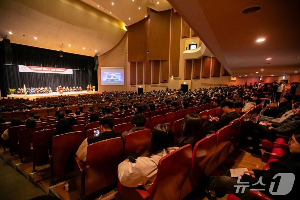 본문 이미지 - 광운대 2026학년도 입학식.(광운대 제공)