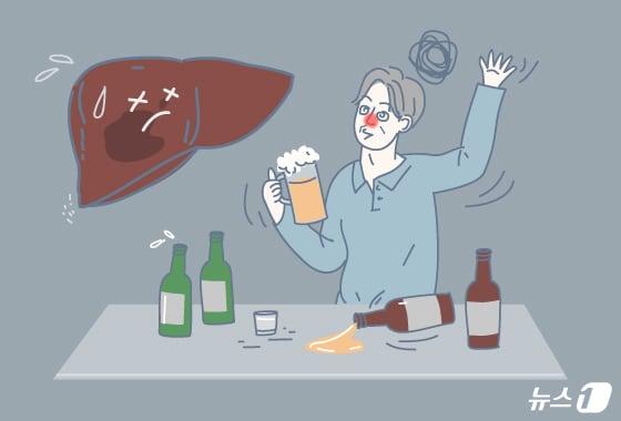 본문 이미지 - 인체에서 큰 장기 중 하나인 간은 흔히 '거대한 화학공장'에 해당한다. 체내 대사 과정의 중심축 역할을 하며, 우리 생명을 유지하는 데 필수적인 수많은 공정을 담당하기 때문이다. 문제는 이런 간의 염증이 방치될 경우 발생하는 치명적인 진행 단계에 있다. ⓒ 뉴스1 양혜림 디자이너