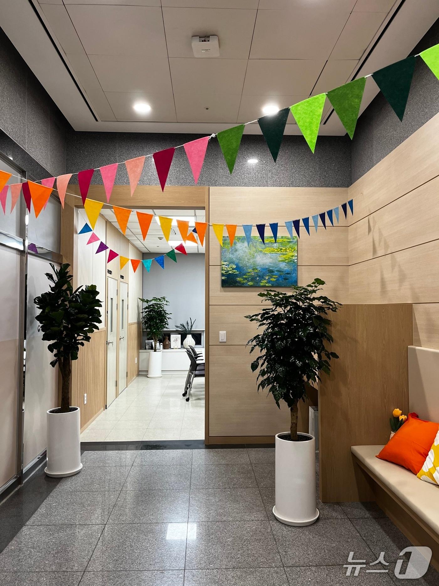 본문 이미지 - 24일 문을 연 '공무원 마음건강센터 전북센터' 내부 모습.(전북도 제공. 재판매 및 DB금지)/뉴스1