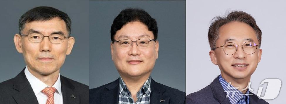 본문 이미지 - 왼쪽부터 포스코퓨처엠의 김성진 사내이사 후보, 정석모 기타 비상무이사 후보, 이상영 사외이사 후보.(포스코퓨처엠 제공) 