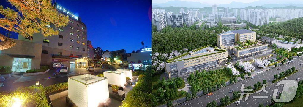 본문 이미지 - 대전(왼쪽)·유성선병원 전경(선병원 제공) /뉴스1