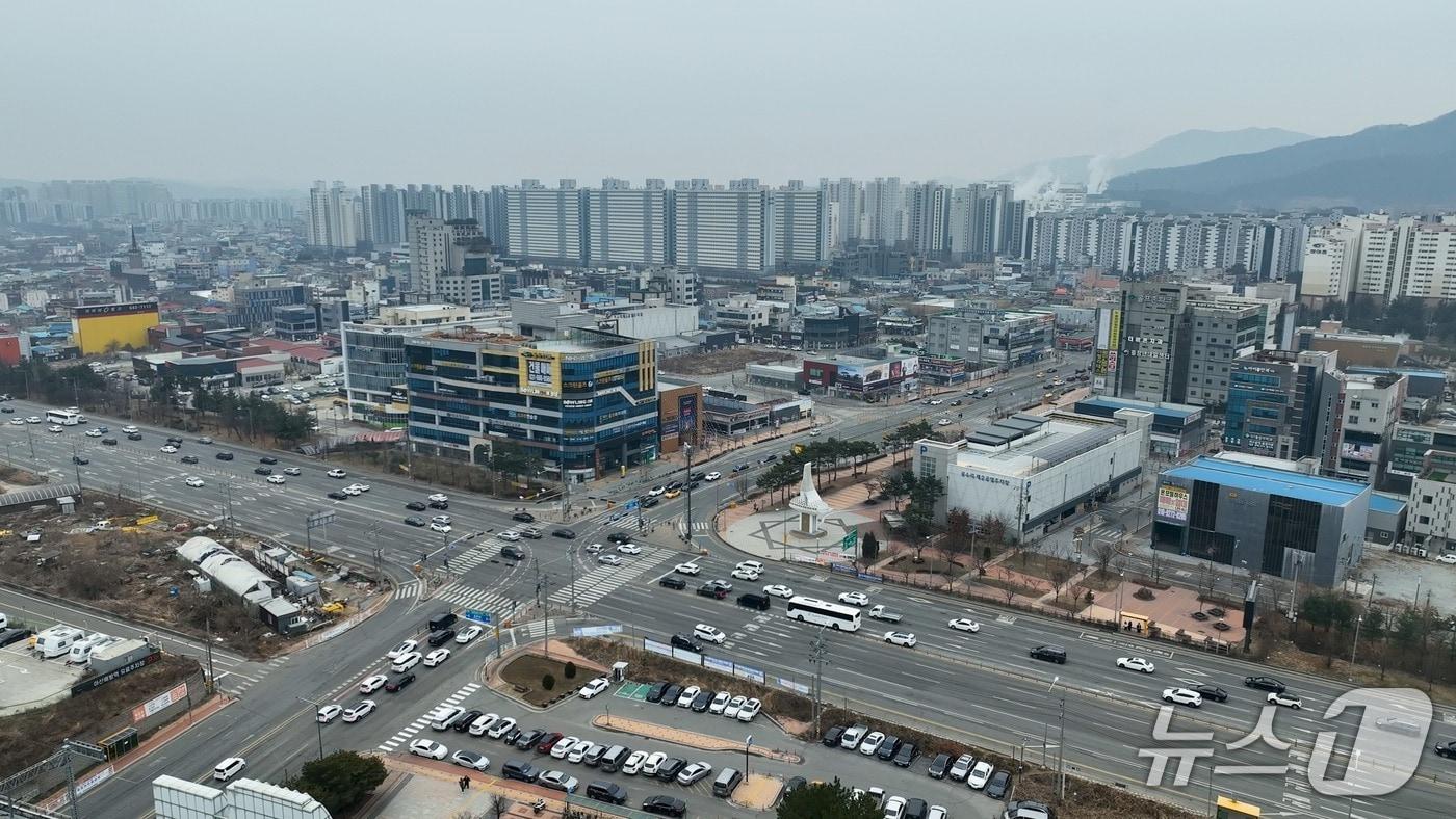 본문 이미지 - 아산시 배방읍.(아산시청 제공. 재판매 및 DB금지)