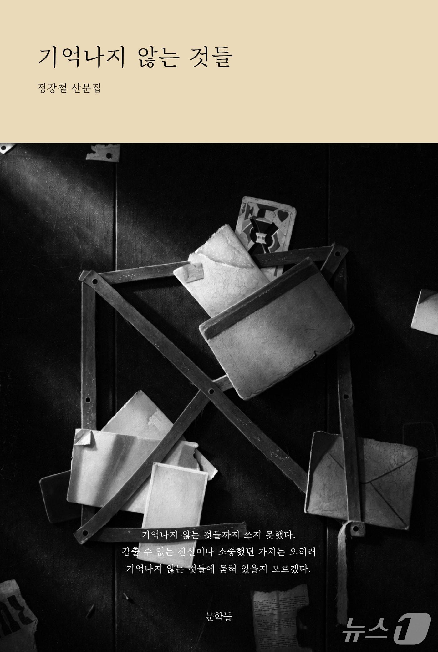 본문 이미지 -  '기억나지 않는 것들' 표지(문학들 제공, 재판매 및 DB금지)/뉴스1 