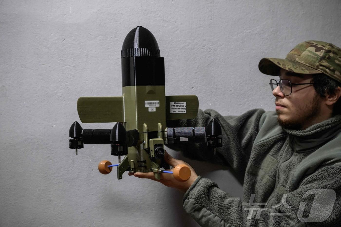 본문 이미지 - 우크라이나가 개발한 쿼드콥터 요격 드론 ⓒ AFP=뉴스1