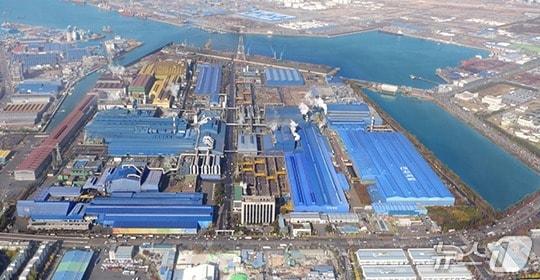 본문 이미지 - 인천 동구 송현동에 위치한 현대제철 인천공장 전경.(현대제철 제공.재판매 및 DB금지)