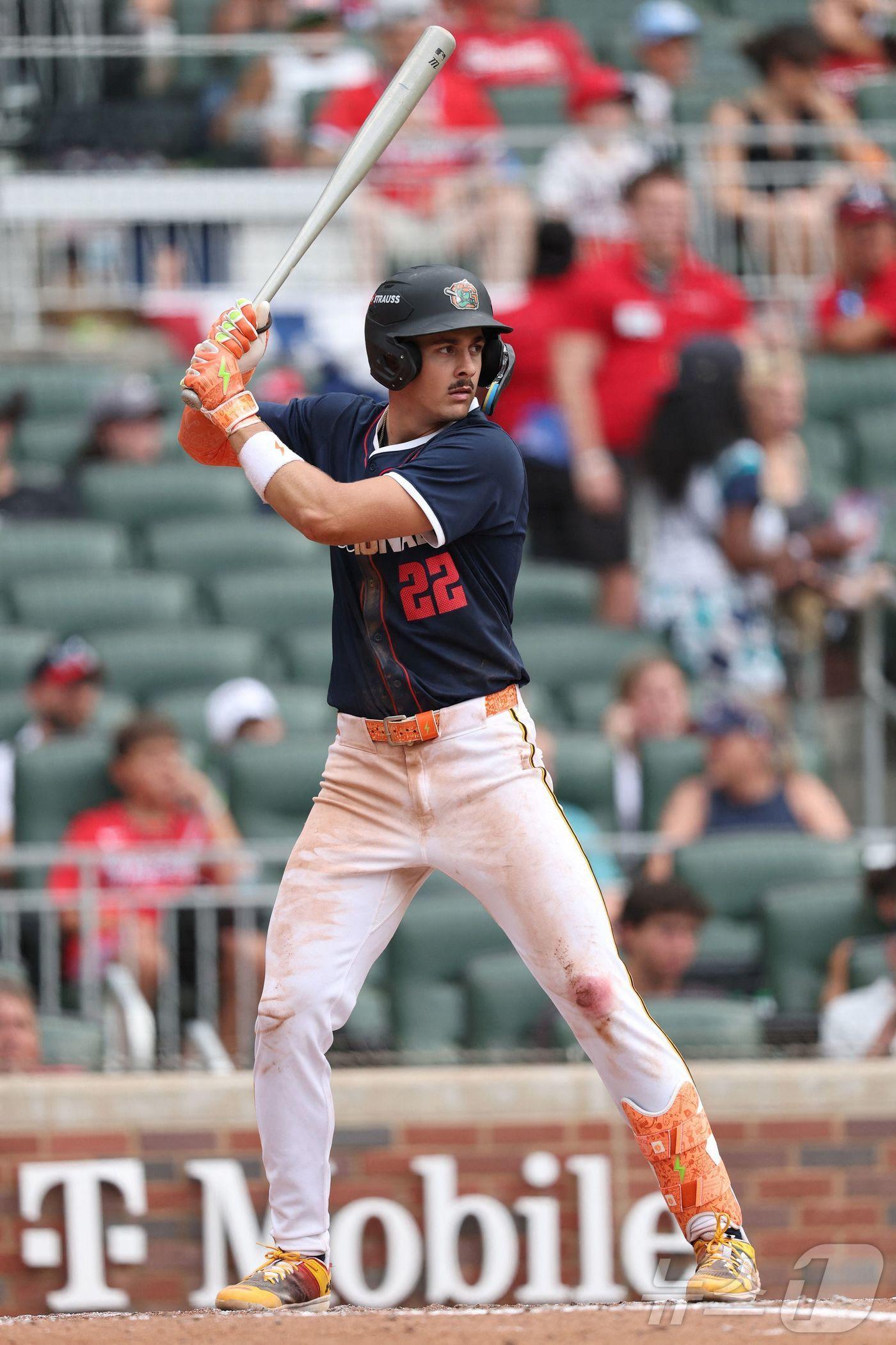 본문 이미지 - 메이저리그 최고의 유망주로 평가받는 코너 그리핀. ⓒ AFP=뉴스1