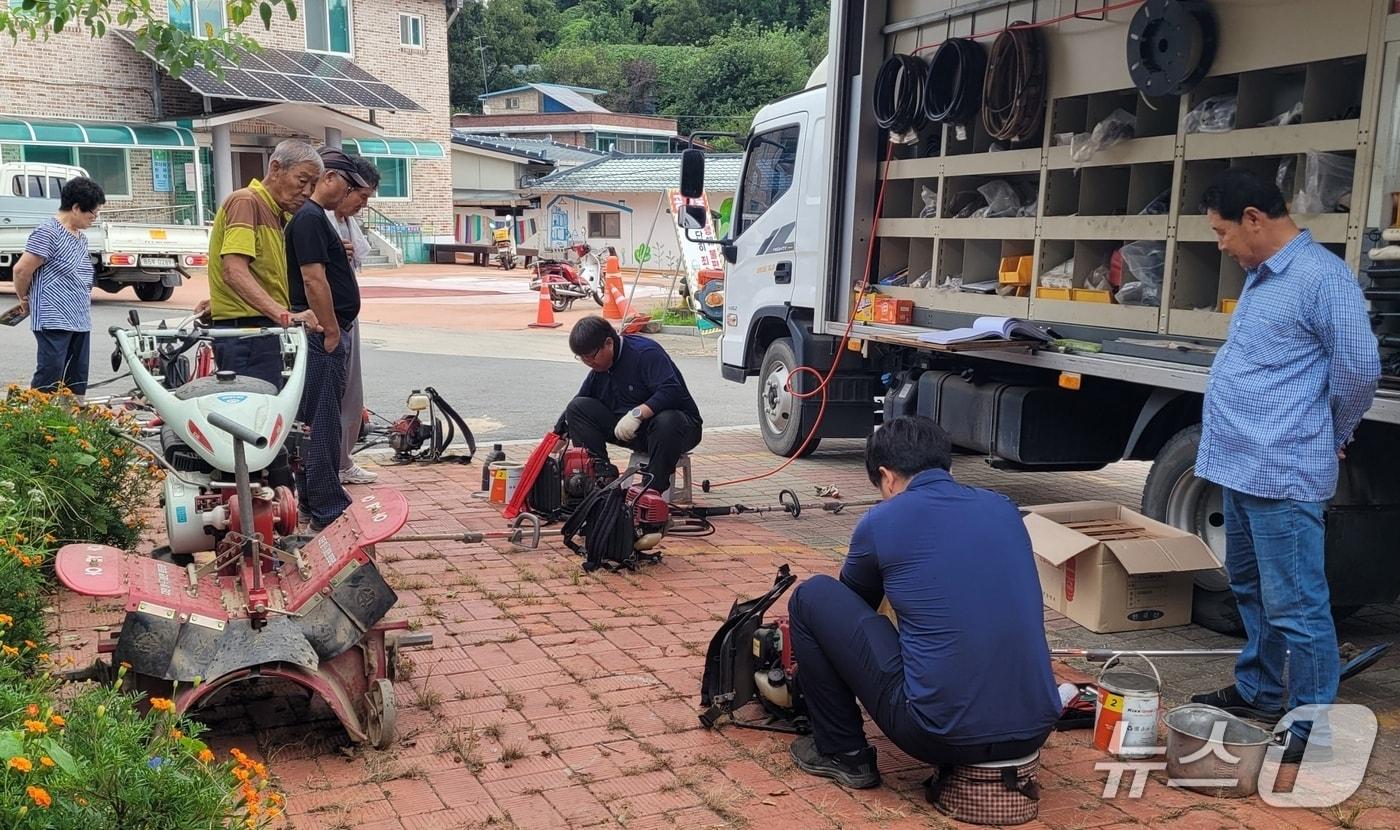 본문 이미지 - 충북 증평군농업기술센터는 3월 4일부터 9월 18일까지 농업기계 안전(순회) 교육을 진행한다.(증평군 제공, 재판매 및 DB금지)/뉴스1