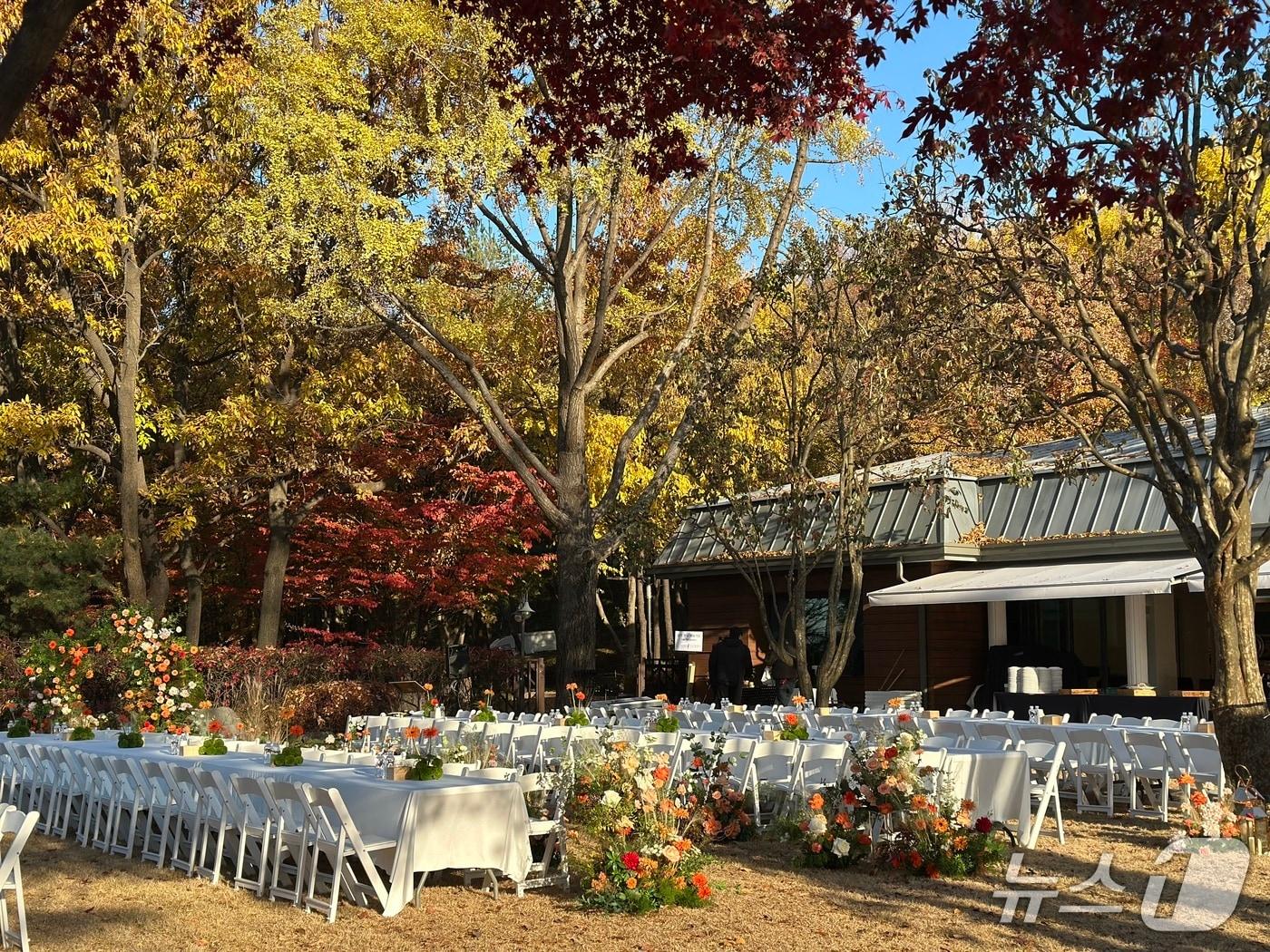 본문 이미지 - 남산 한남 웨딩가든.(서울시 제공)