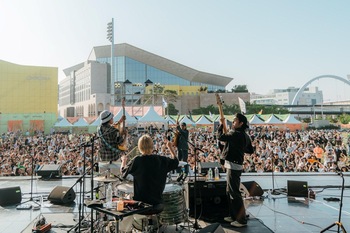 본문 이미지 - 2025 아시안 팝 페스티벌 컬처파크 전경(파라다이스 제공)