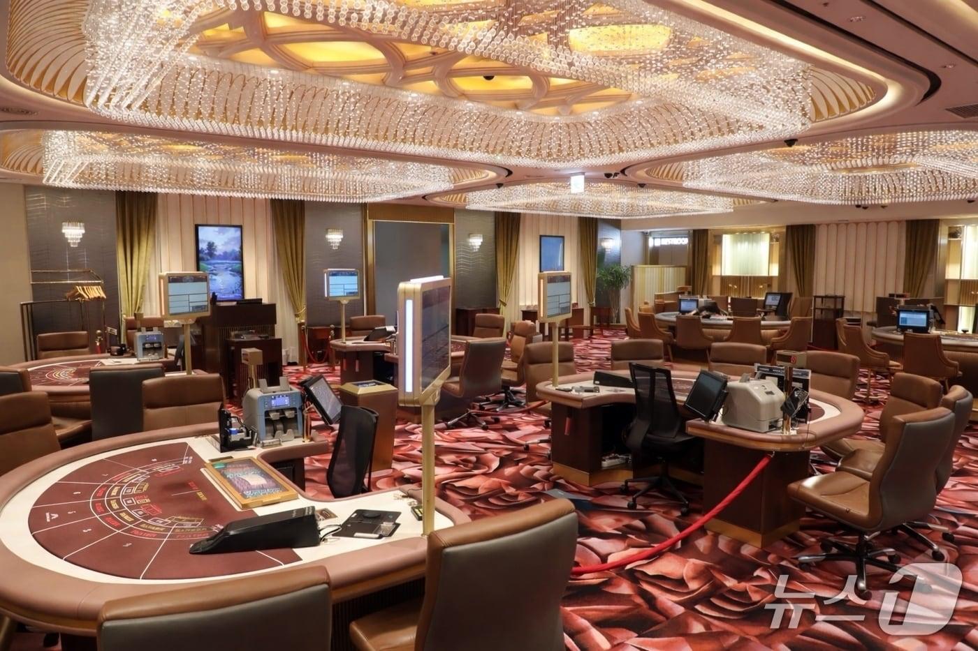 본문 이미지 - 강원랜드 VIP 임시 회원영업장. (강원랜드 제공. 재판매 및 DB금지) 2026.2.26/뉴스1