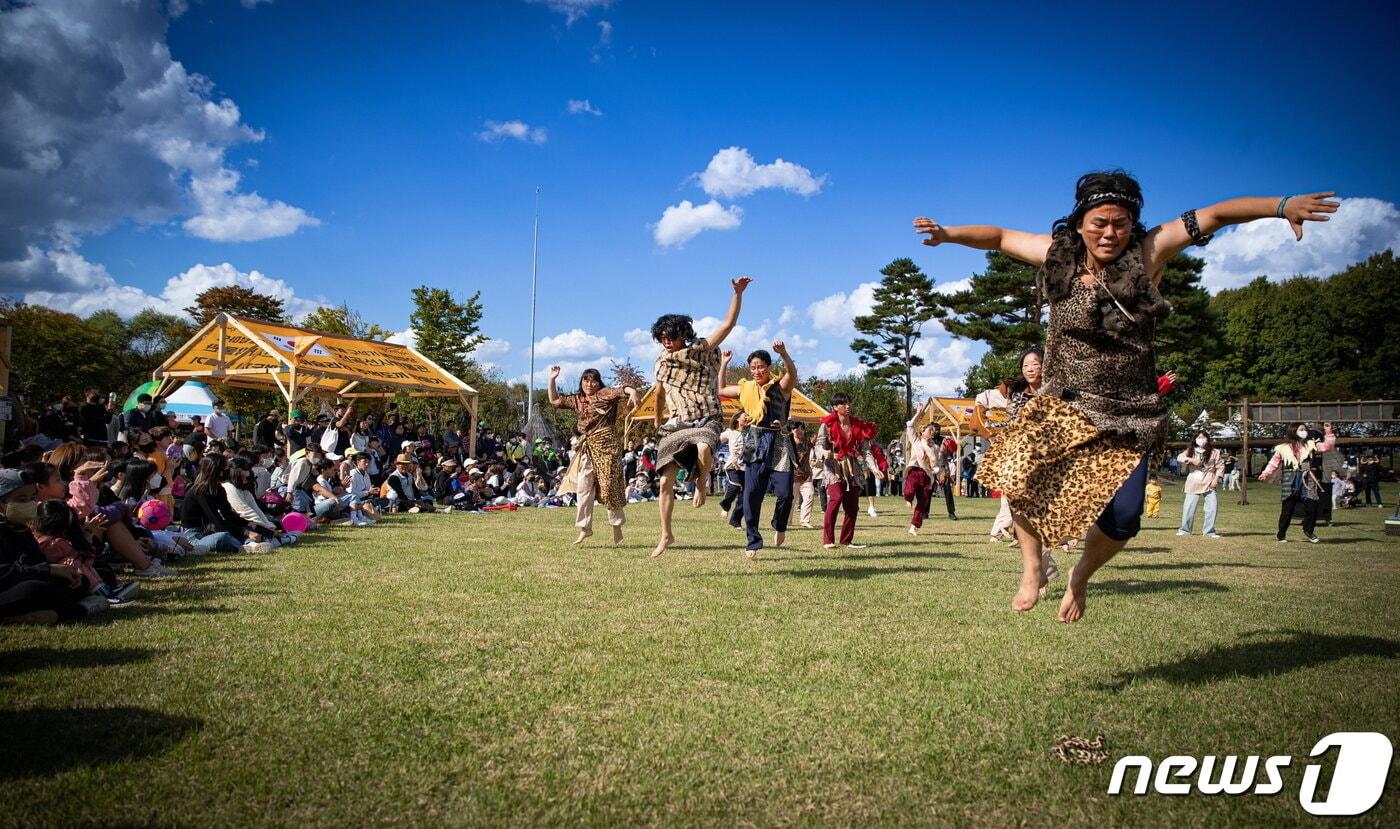본문 이미지 - 연천 구석기축제. (뉴스1 DB, 재판매 및 DB금지)