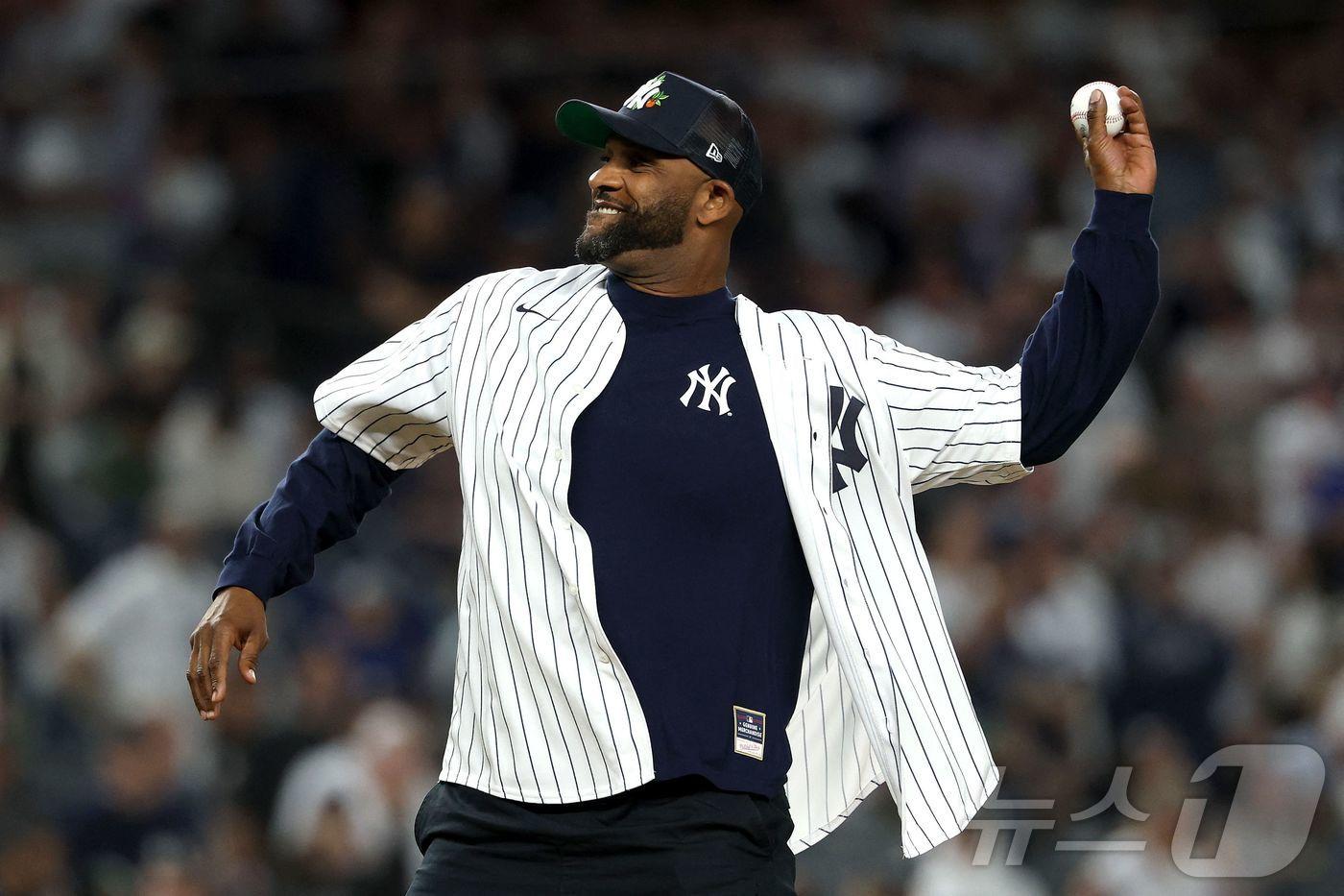 본문 이미지 - MLB 양키스 레전드 CC 사바시아. ⓒ AFP=뉴스1