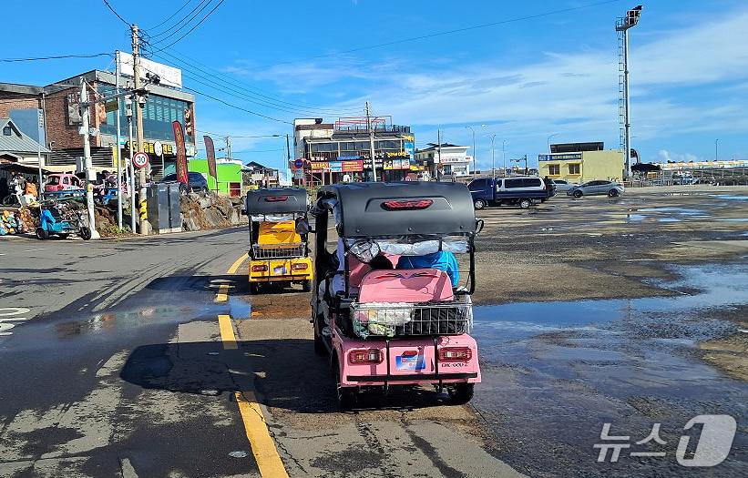 본문 이미지 - 전동카트.(제주특별자치도 제공, 재판매 및 DB 금지)