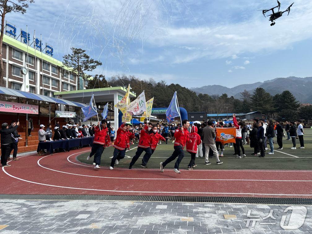 본문 이미지 - 북부지방산림청 산불예방 캠페인 자료사진. (북부지방산림청 제공. 재판매 및 DB금지) 2026.2.27/뉴스1