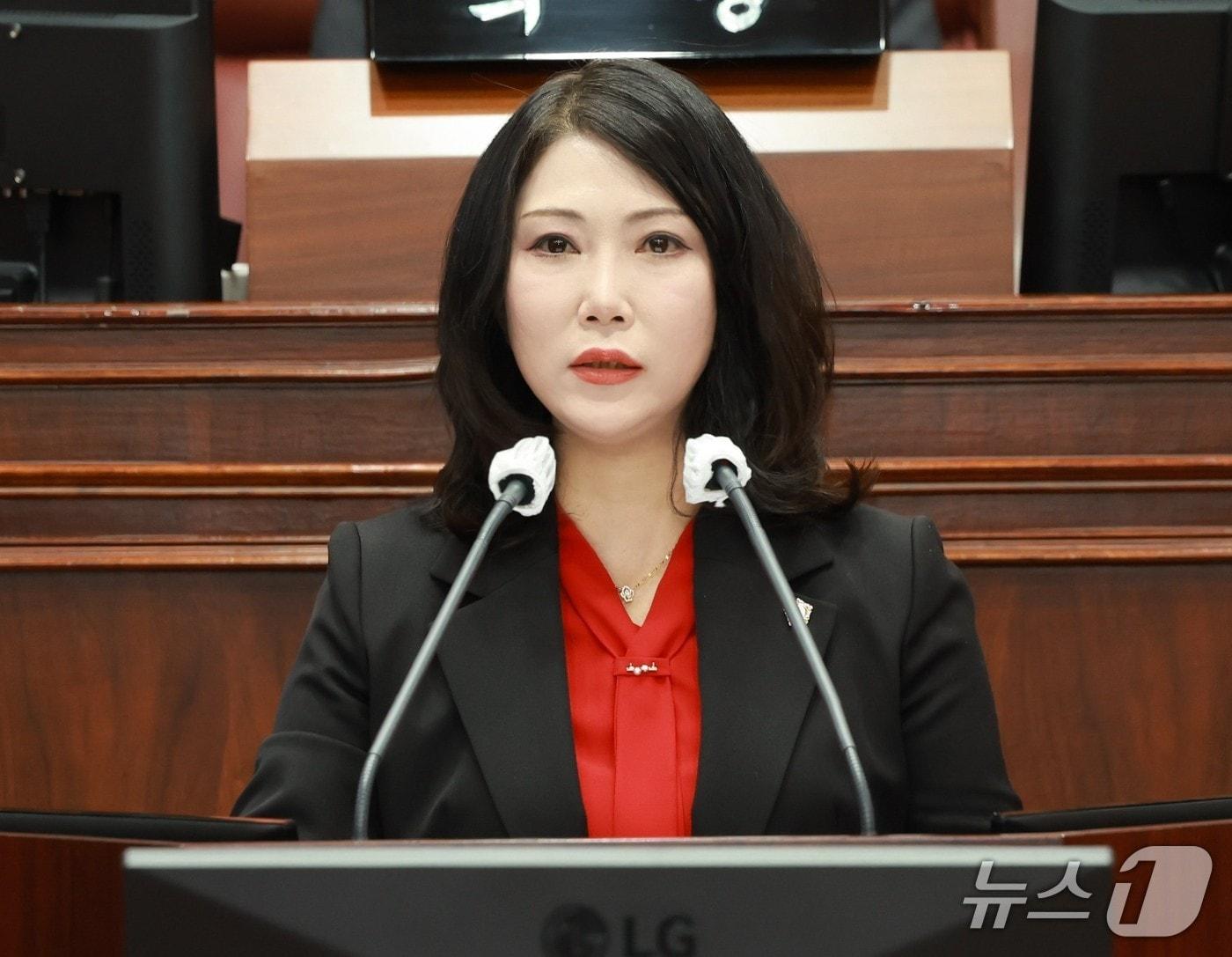 본문 이미지 - 이경리 제천시의원.(제천시의회 제공. 재판매 및 DB금지)  