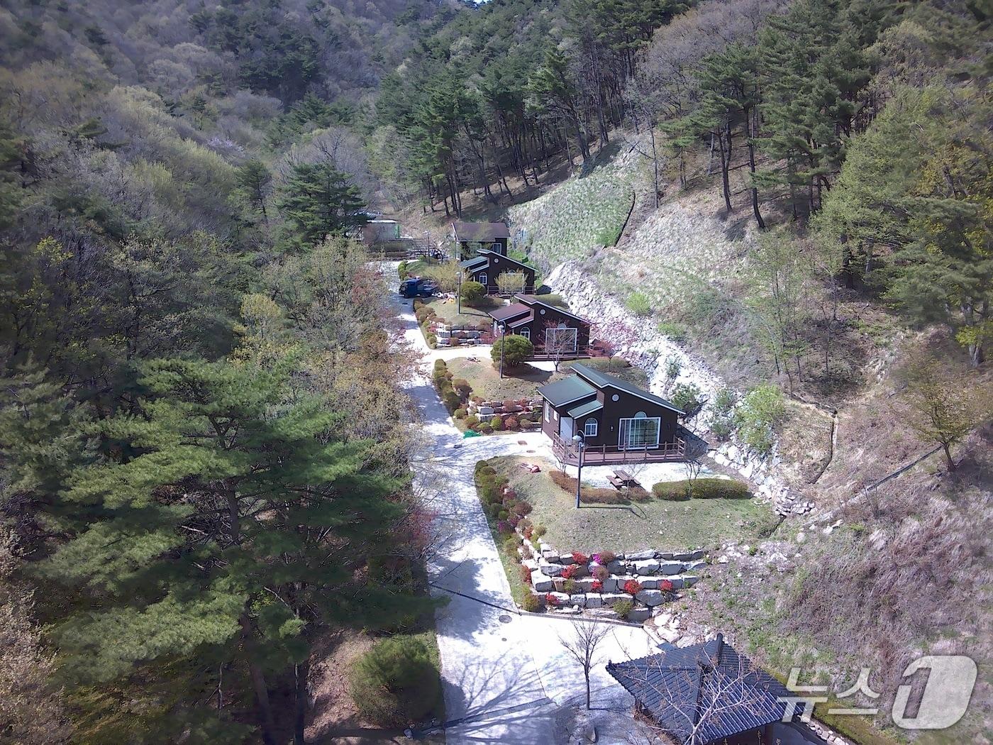본문 이미지 - 함양군 숲속의 집 전경(함양군 제공. 재판매 및 DB금지).