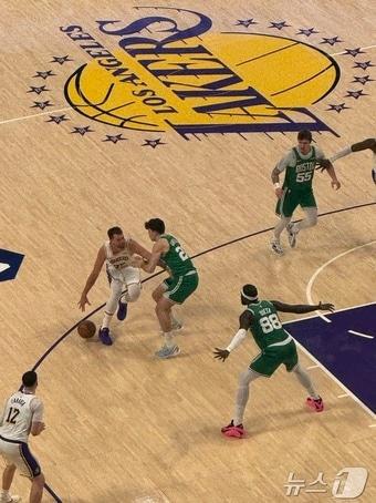 레이커스 스타 선수인 루카 돈치치 ⓒ 뉴스1 윤슬빈 관광전문기자