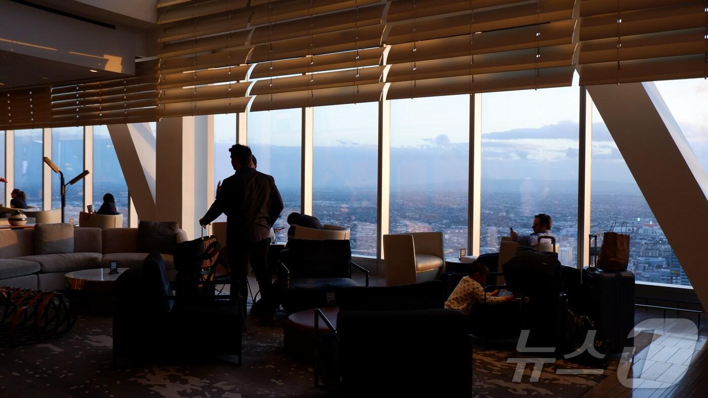 인터컨티넨탈로스앤젤레스다운타운 ⓒ 뉴스1 윤슬빈 관광전문기자