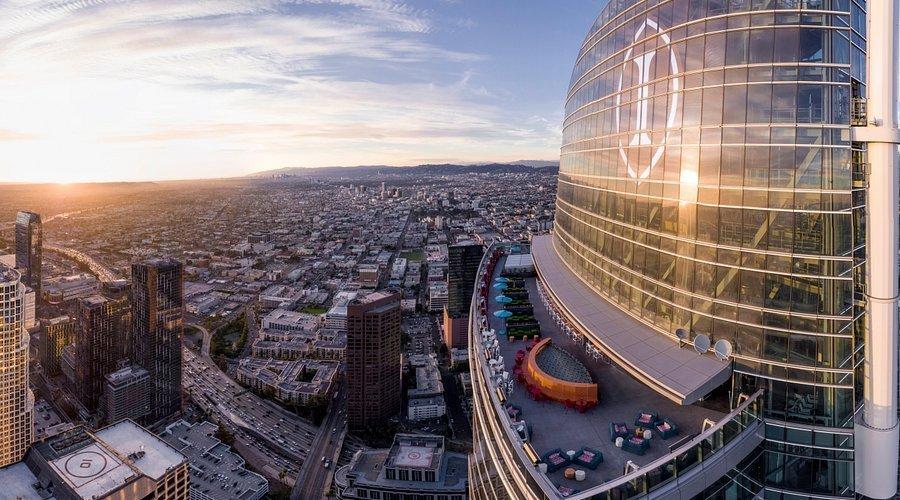 다운타운에 각종 특급호텔들이 자리해 있다.(인터컨티넨탈로스앤젤레스다운타운 제공)