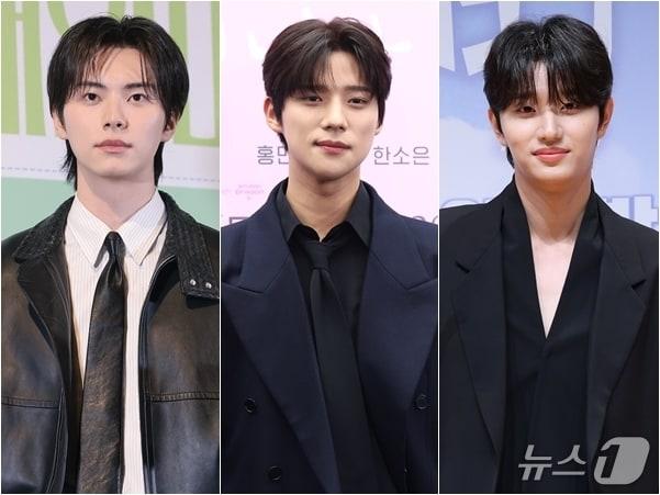 본문 이미지 - 왼쪽부터 배우 이채민, 문상민, 김재원 / 뉴스1 DB