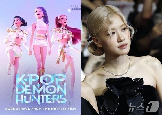 본문 이미지 - '케이팝 데몬 헌터스', 블랙핑크 멤버 로제 / 사진=넷플릭스, 뉴스1 DB ⓒ 뉴스1