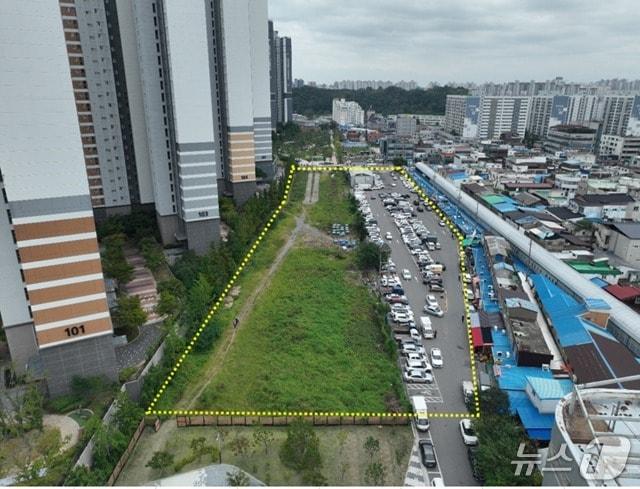 본문 이미지 - 국가철도공단의 개발사업 위치도.(군산시 제공, 재판매 및 DB금지)