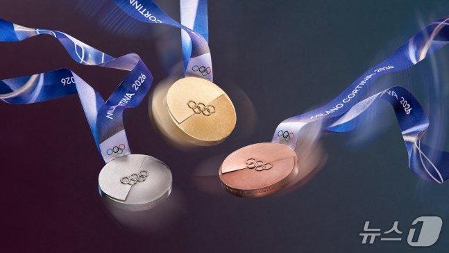 밀라노 코르티나담페초 메달(밀라노 코르티나담페초 동계 올림픽 조직위원회 제공)